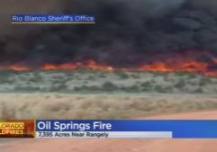 oil springs fire